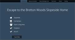 Desktop Screenshot of brettonwoodsslopeside.com